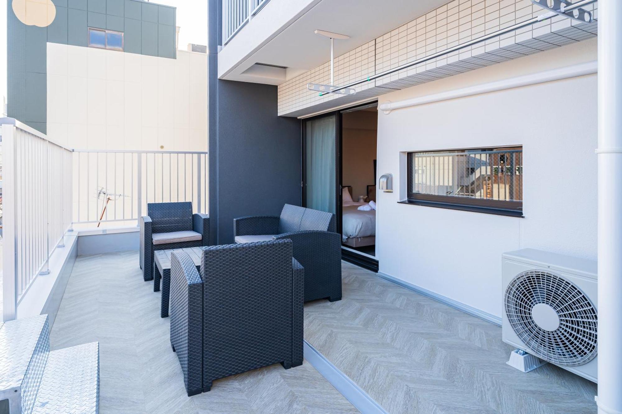 Apartment Hotel 11 Umeda Kamiyama 오사카 외부 사진